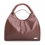 Beau Design Stylish Brown Color Imported PU Leather Handbag With Double Handle For Women's/Ladies/Girls Beau Design Stylish Brown Color Imported PU Leather Handbag With Double Handle For Women's/Ladies/Girls